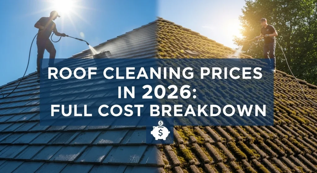 roof cleaning prices