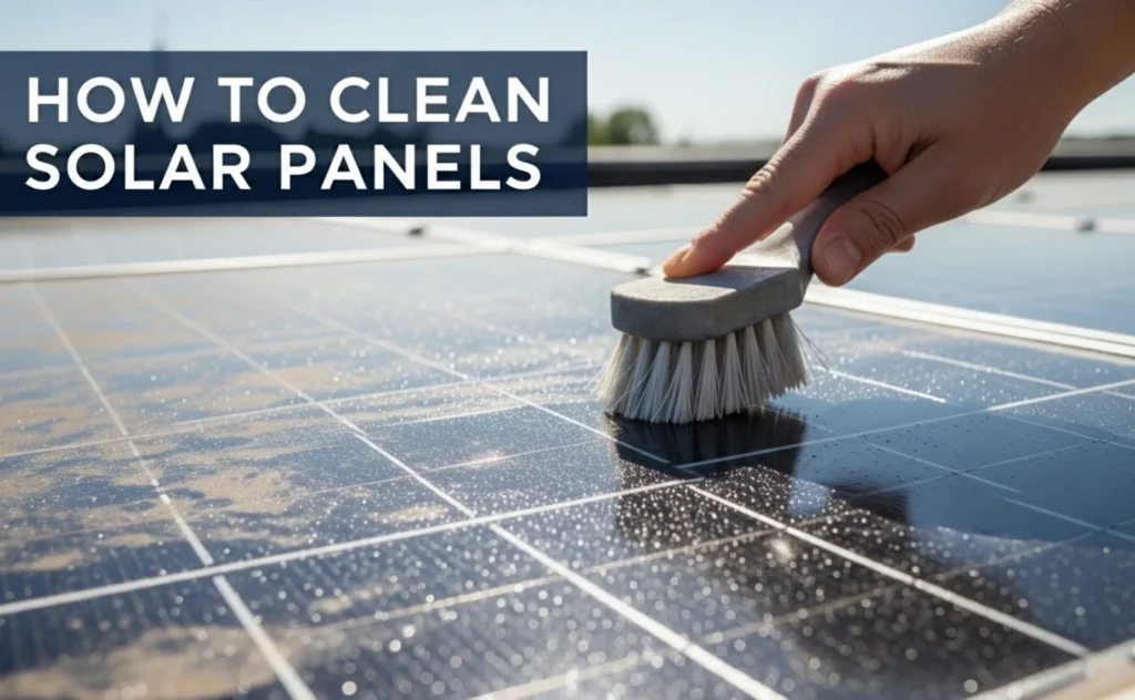 How to Clean Solar Panel Without Damaging it