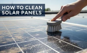 How to Clean Solar Panel Without Damaging it